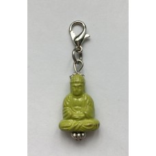 Klik-aan hanger Boeddha, Buddha limegroen